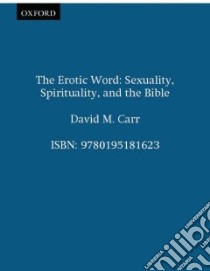 The Erotic Word libro in lingua di Carr David McLain (NA)