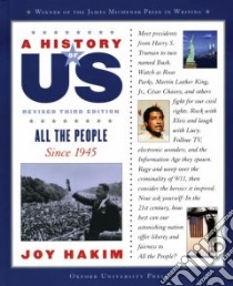 All the People Since 1945 libro in lingua di Hakim Joy