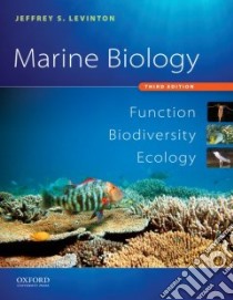 Marine Biology libro in lingua di Jeffery Levinton