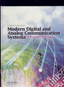 Modern Digital and Analog Communication Systems libro in lingua di Lathi B. P., Ding Zhi