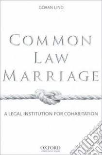 Common Law Marriage libro in lingua di Lind Goran