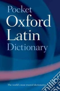 Pocket Oxford Latin Dictionary libro in lingua