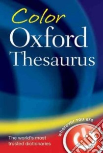 Color Oxford Thesaurus libro in lingua di Waite Maurice (EDT)