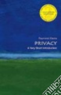 Privacy libro in lingua di Wacks Raymond