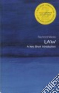 Law libro in lingua di Wacks Raymond