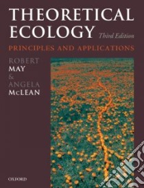 Theoretical Ecology libro in lingua di May Robert M. (EDT), McLean Angela R. (EDT)