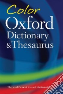 Color Oxford Dictionary and Thesaurus libro in lingua di Hawker Sara (EDT), Waite Maurice (EDT)