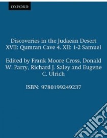 Qumran Cave 4 XII libro in lingua di Cross Frank Moore, Parry Donald W., Saley Richard J., Ulrich Eugene
