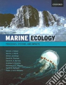 Marine Ecology libro in lingua di Simon Jennings