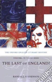 Oxford English Literary History: v. 12 libro in lingua di Randall Stevenson