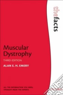 Muscular Dystrophy libro in lingua di Emery Alan E. H.