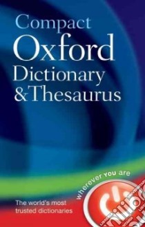 Compact Oxford Dictionary and Thesaurus libro in lingua di Waite Maurice (EDT), Hawker Sara (EDT)