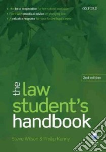 Law Student's Handbook libro in lingua di Phillip Wilson