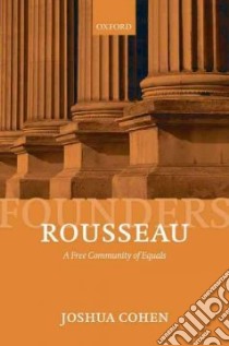Rousseau libro in lingua di Cohen Joshua