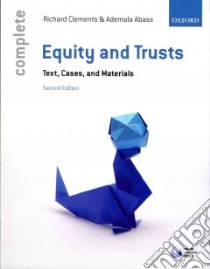 Equity & Trusts libro in lingua di Richard Clements
