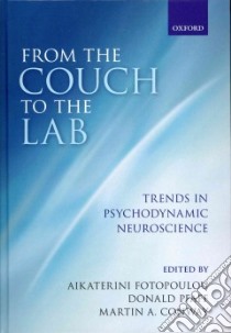 From the Couch to the Lab libro in lingua di Fotopoulou Aikaterini (EDT), Pfaff Donald Ph.D. (EDT), Conway Martin A. Ph.D. (EDT)