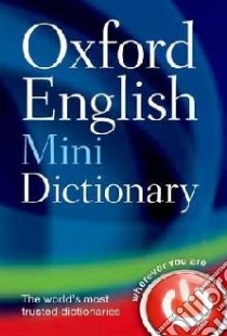 Oxford English Mini Dictionary libro in lingua di Buxton Charlotte (EDT)