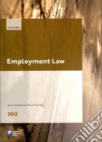 Employment Law libro in lingua di James Holland