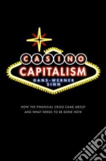 Casino Capitalism libro in lingua di Sinn Hans-Werner