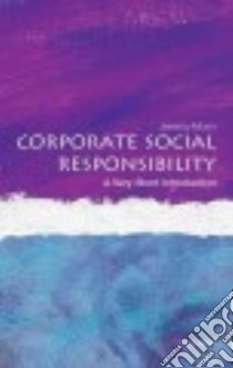 Corporate Social Responsibility libro in lingua di Moon Jeremy