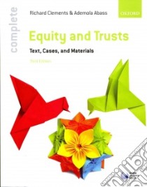Equity & Trusts libro in lingua di Ademola Clements