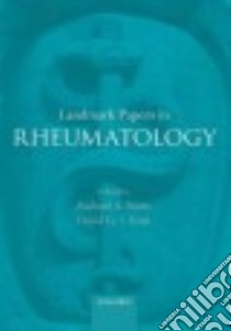 Landmark Papers in Rheumatology libro in lingua di Watts Richard A. Dr. (EDT), Scott David G. I. (EDT)