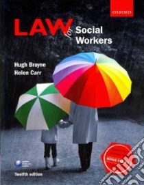 Law for Social Workers libro in lingua di Helen Carr