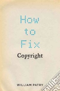How to Fix Copyright libro in lingua di Patry William
