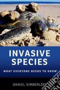 Invasive Species libro in lingua di Simberloff Daniel