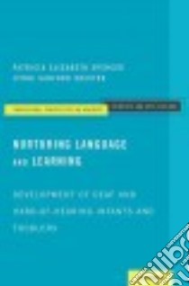 Nurturing Language and Learning libro in lingua di Spencer Patricia Elizabeth, Koester Lynne Sanford
