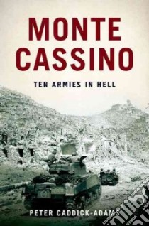 Monte Cassino libro in lingua di Caddick-adams Peter