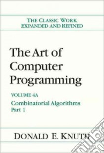 Art of Computer Programming libro in lingua di Knuth Donald E.