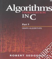 Algorithms in C libro in lingua di Sedgewick Robert