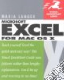 Excel X for Mac OS X libro in lingua di Langer Maria