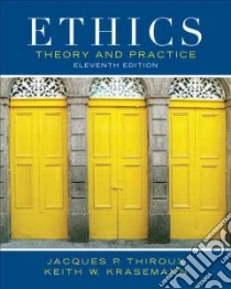 Ethics libro in lingua di Thiroux Jacques P., Krasemann Keith W.