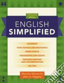 English Simplified libro in lingua di Ellsworth Blanche, Higgins John A.