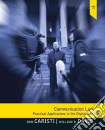 Communication Law libro in lingua di Caristi Dom, Davie William R.