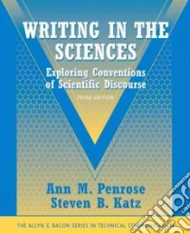 Writing in the Sciences libro in lingua di Penrose Ann M., Katz Steven B.