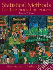 Statistical Methods for the Social Sciences libro in lingua di Agresti Alan, Finlay Barbara