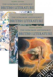 The Longman Anthology of British Literature libro in lingua di Dettmar Kevin J. H. (EDT), Damrosch David, Wolfson Susan, Manning Peter, Henderson Heather