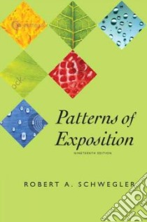 Patterns of Exposition libro in lingua di Schwegler Robert A.