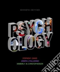Psychology libro in lingua di Davis Stephen F., Palladino Joseph J., Christopherson Kimberly M.