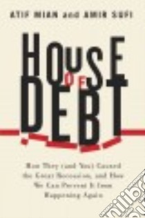 House of Debt libro in lingua di Mian Atif, Sufi Amir