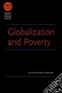Globalization And Poverty libro in lingua di Harrison Ann E. (EDT)