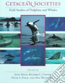 Cetacean Societies libro in lingua di Richard C. Connor