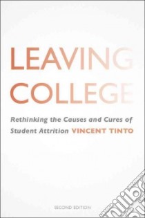 Leaving College libro in lingua di Tinto Vincent