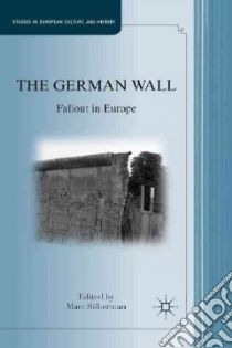 The German Wall libro in lingua di Silberman Marc (EDT)