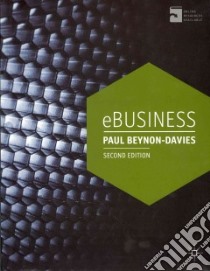 E-Business libro in lingua di Paul Beynon Davies