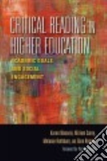 Critical Reading in Higher Education libro in lingua di Manarin Karen, Carey Miriam, Rathburn Melanie, Ryland Glen, Hutchings Pat (FRW)