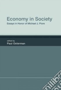 Economy in Society libro in lingua di Osterman Paul (EDT)